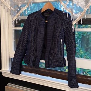 BCBG MaxAzria Black Moto Jacket